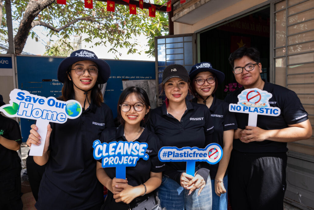 Staff from Assist Asia's Ho Chi Minh City office 